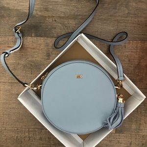 Michael Kors Leather Canteen Bag Crossbody